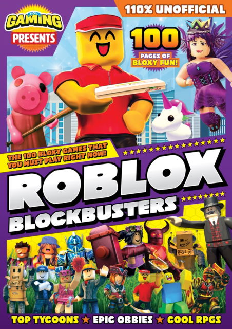 Cover for 110% Gaming Presents - Roblox Blockbusters (Paperback Book) (2024)