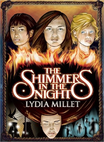 Cover for Lydia Millet · The Shimmers in the Night: A Novel (Inbunden Bok) (2012)