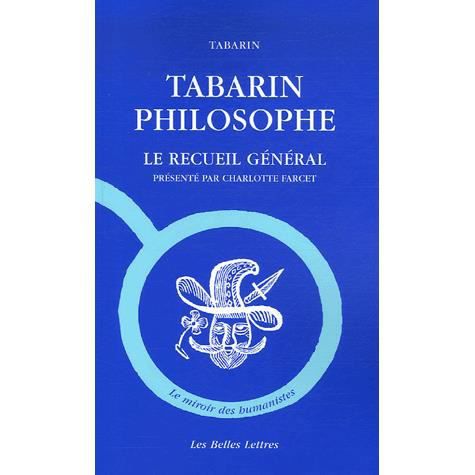 Cover for Tabarin · Tabarin Philosophe: Le Recueil Général (Le Miroir Des Humanistes) (French Edition) (Paperback Book) [French, Miroir Des Humanistes (Le) edition] (2007)