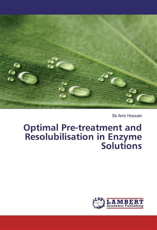 Cover for Hossain · Optimal Pre-treatment and Resol (Book)