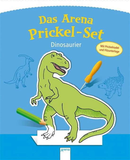 Cover for Das Arena Prickel-set · Das Arena Prickel-Set - Dinosaurier (Bok)