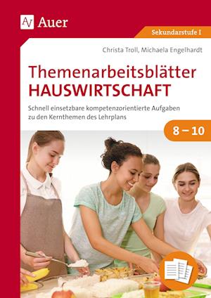 Cover for Christa Troll · Themenarbeitsblätter Hauswirtschaft 8-10 (Paperback Book) (2021)