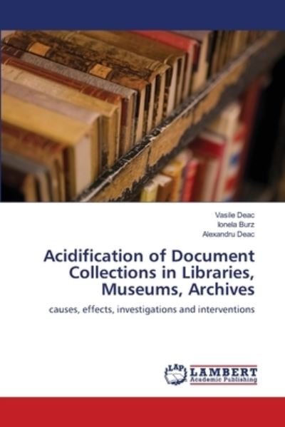 Cover for Deac · Acidification of Document Collecti (Book) (2018)