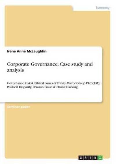 Cover for McLaughlin · Corporate Governance. Case s (Book) (2016)