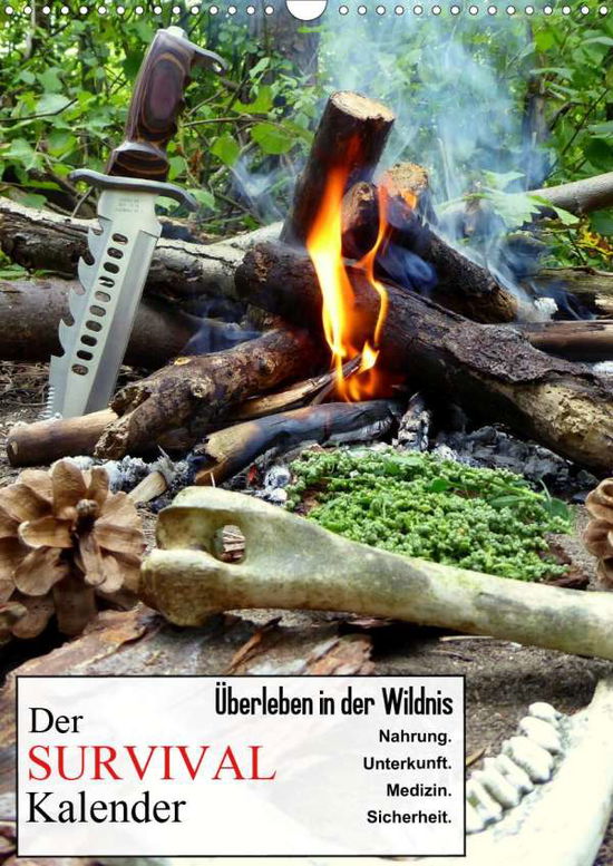 Cover for Schaad · Der Survival-Kalender (Wandkalen (Book)