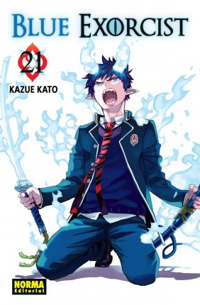 Cover for Kazue Kato · Blue exorcist 21 (Pocketbok) (2018)