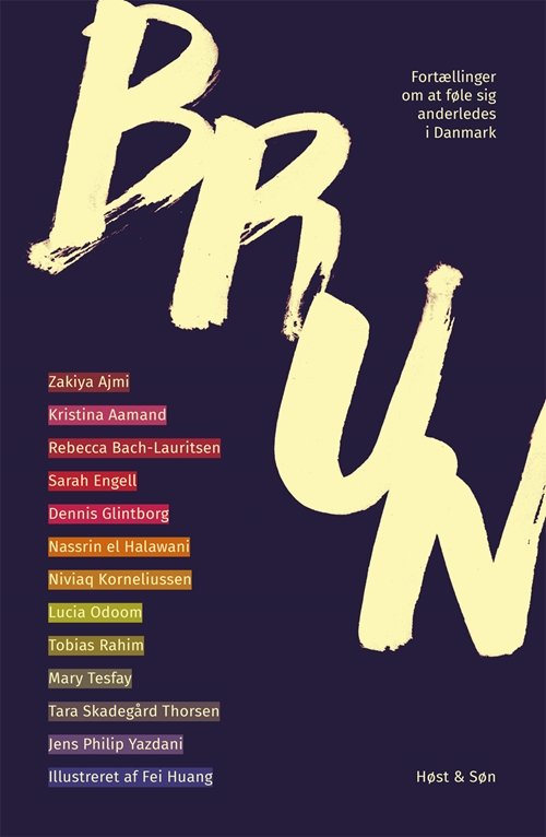 Cover for Zakiya Ajmi · Brun (Hæftet bog) [1. udgave] (2018)