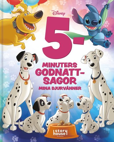 Cover for Disney Mina djurvänner. 5 minuters godnattsagor (Hardcover Book) (2022)