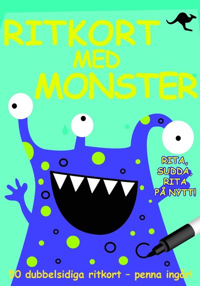 Cover for Bodil Andersson · Ritkort med monster (Map) (2012)