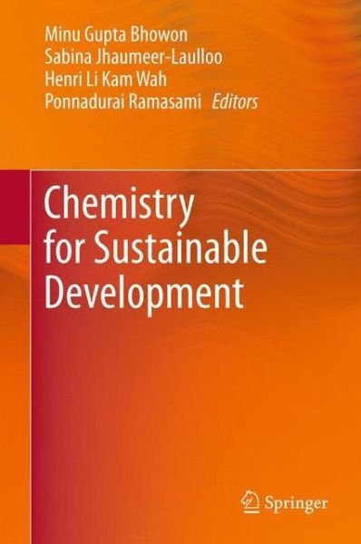Cover for Minu Gupta Bhowon · Chemistry for Sustainable Development (Paperback Book) [2012 edition] (2014)
