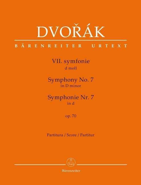Cover for Dvorák · VII. Symphonie in d-Moll.BA10417 (Bok)