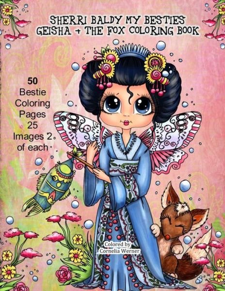 Cover for Sherri Ann Baldy · Sherri Baldy My Besties Geisha &amp; the Fox Coloring Book (Pocketbok) (2020)