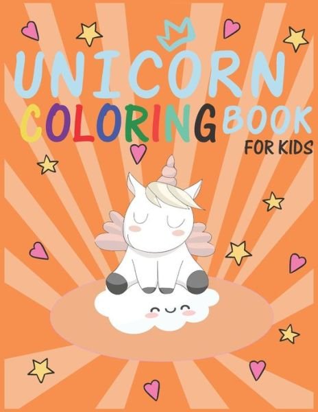 Cover for Abd Notebook · Unicorn Coloring Book (Pocketbok) (2020)