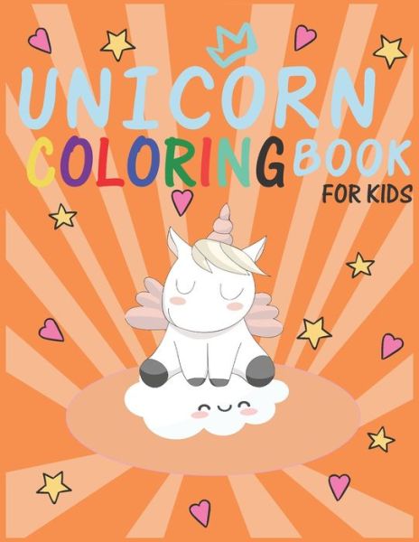 Cover for Abd Notebook · Unicorn Coloring Book (Pocketbok) (2020)