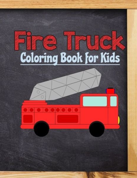 Cover for Neocute Press · Fire Truck Coloring Book for Kids (Paperback Bog) (2020)