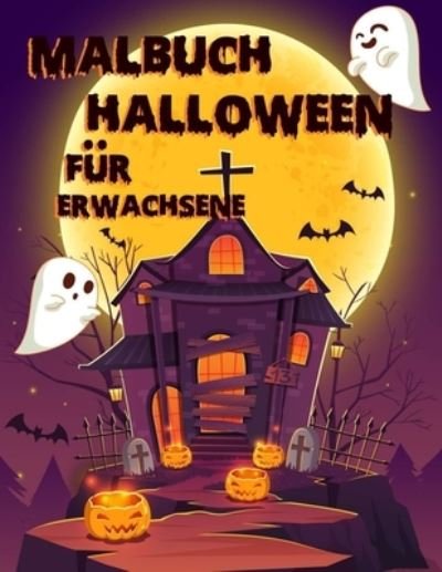 Cover for Am-Hal · Halloween Malbuch (Taschenbuch) (2020)