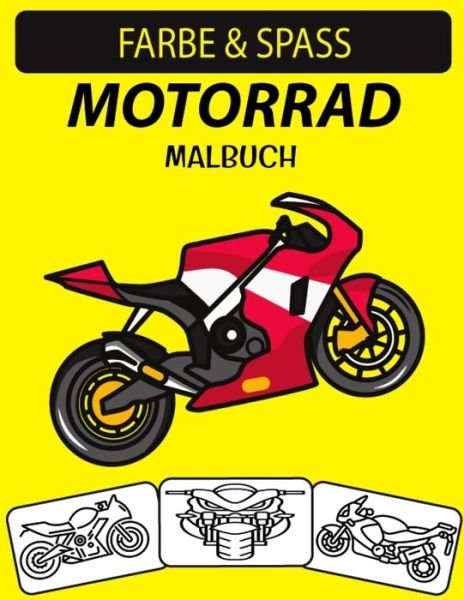 Cover for Black Rose Press House · Motorrad Malbuch (Taschenbuch) (2020)
