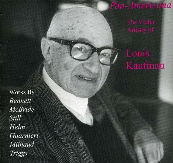 Cover for Louis Kaufman · Violin Artistry (CD) (1996)