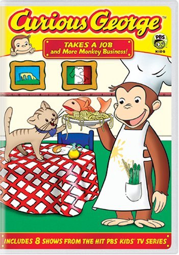 Cover for Curious George · Takes a Job &amp; More Monkey Business (DVD) (2007)