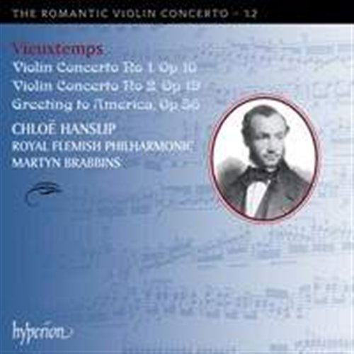 Cover for Hansliproyal Flemishbrabbins · Vieuxtempsromantic Violin Concerto 12 (CD) (2012)