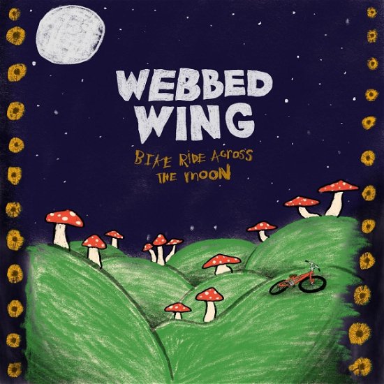 Cover for Webbed Wing · Bike Ride Across the Moon (Green Vinyl) (LP) (2023)