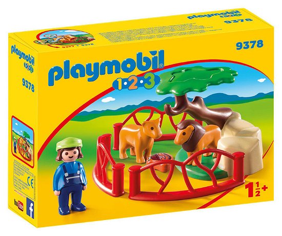 Cover for Playmobil · Playmobil - Playmobil 9378 Leeuwenverblijf (Leketøy) (2019)