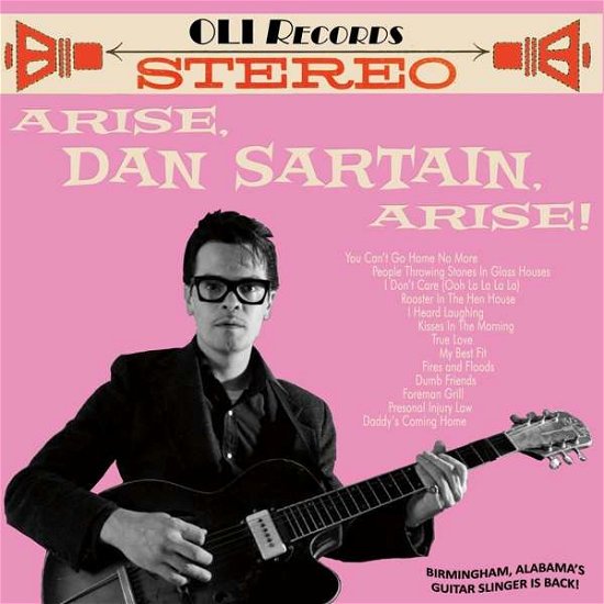 Cover for Dan Sartain · Arise, Dan Sartain, Arise (LP) [Limited edition] (2021)