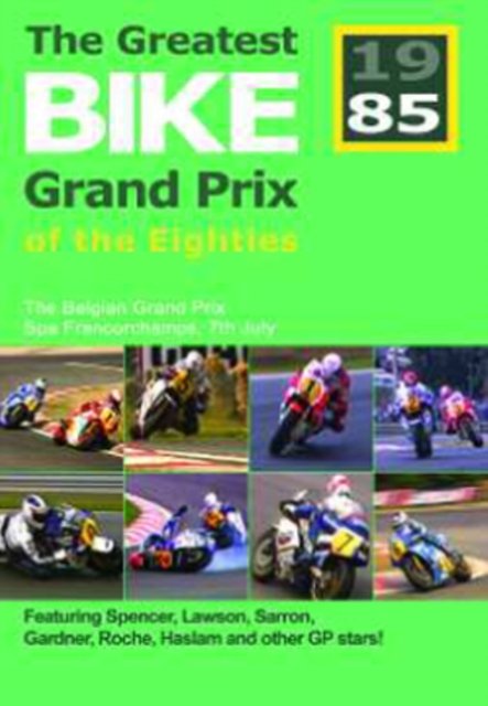 Cover for The Greatest Bike Grands Prix of the Eig · Bike Grand Prix - 1985: Belgium (DVD) (2009)