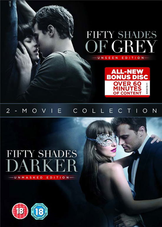 Cover for Fifty Shades Darker + Fifty Sh · Fifty Shades of Grey / Fifty Shades Darker (DVD) (2018)