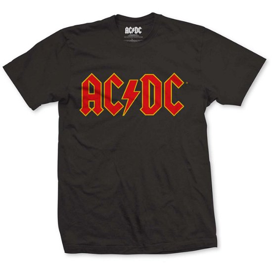 Cover for AC/DC · AC/DC Unisex T-Shirt: Logo (T-shirt) [size XXXL] [Black - Unisex edition]