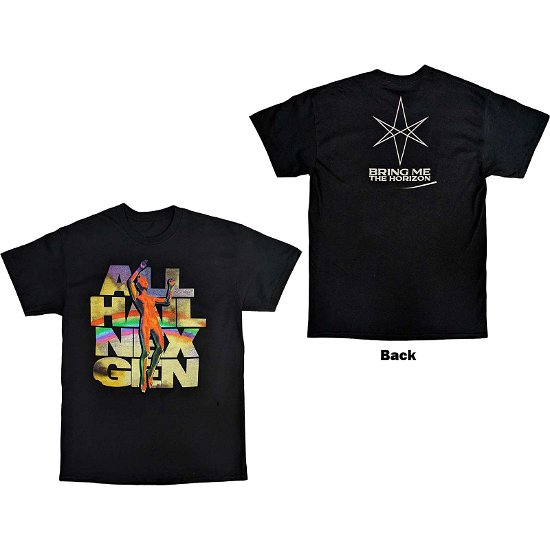 Bring Me The Horizon Unisex T-Shirt: All Hail (Back Print) - Bring Me The Horizon - Merchandise -  - 5056187763783 - 