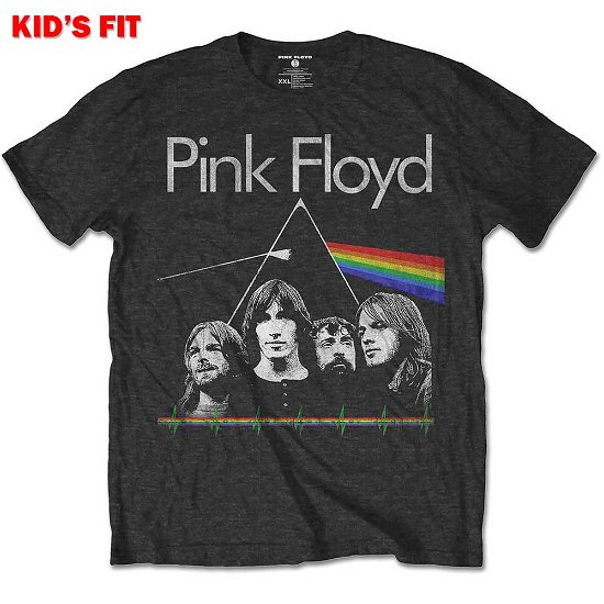 Pink Floyd Kids T-Shirt: DSOTH Band & Pulse (13-14 Years) - Pink Floyd - Koopwaar -  - 5056561008783 - 