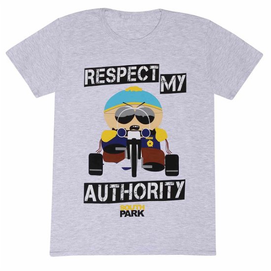 Cover for South Park · South Park - Respect My Authority T Shirt (T-shirt) [size L] (2024)
