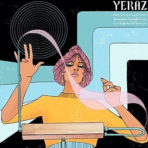 Cover for Yeraz Past Present &amp; Future Armenian Sounds / Var (LP) (2022)