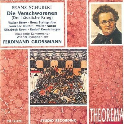 Cover for Franz Schubert  · Verschworenen (Congiurati) (CD)