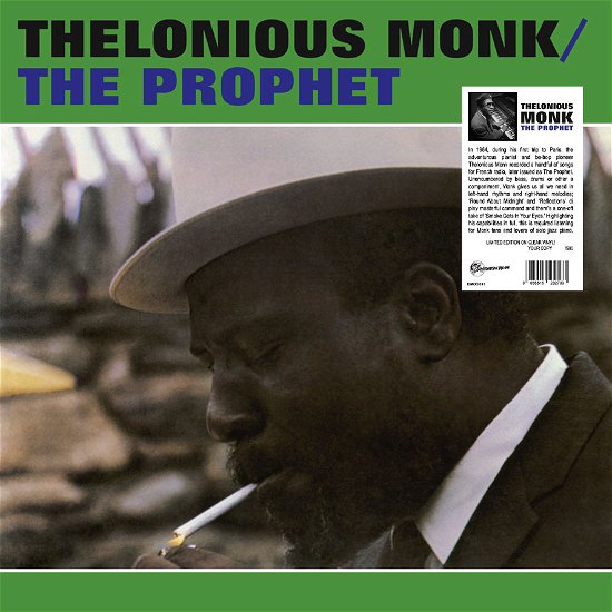 The Prophet (Clear Vinyl) - Thelonious Monk - Música - DESTINATION MOON - 8055515232783 - 10 de junho de 2022