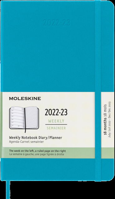 Moleskine 2023 18month Weekly Large Hard - Moleskine - Annen - MOLESKINE - 8056598852783 - 17. mars 2022