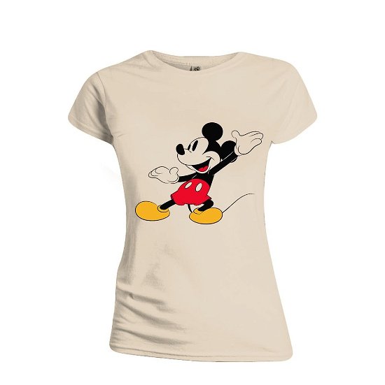 DISNEY - T-Shirt - Mickey Mouse Happy Face - GIRL - Disney - Koopwaar -  - 8720088270783 - 