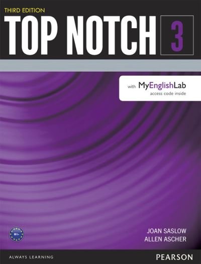 Cover for Joan Saslow · Top Notch 3 Student Book with MyEnglishLab (Book) (2015)