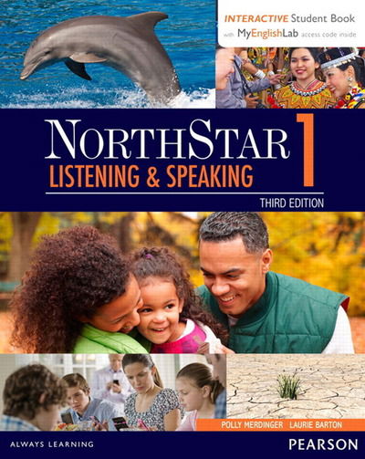 Cover for Laurie Barton · NorthStar Listening and Speaking 1 with Interactive Student Book access code and MyEnglishLab (Book) (2015)