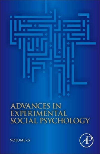 Cover for Bertram Gawronski · Advances in Experimental Social Psychology (Hardcover Book) (2022)