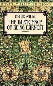 Cover for Oscar Wilde · The Importance of Being Earnest - Thrift Editions (Paperback Book) (2000)