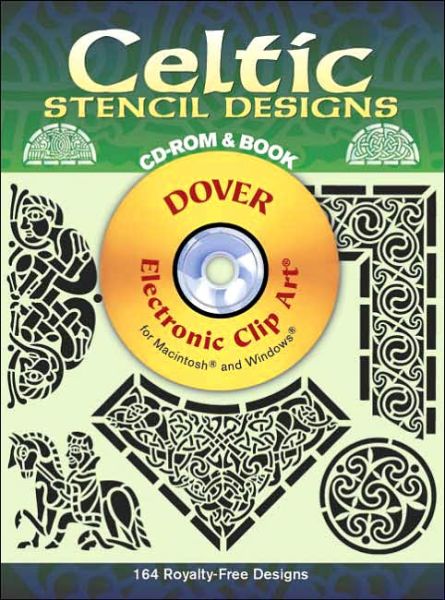 Cover for John Leighton · Celtic Stencil Designs - Dover Electronic Clip Art (Audiobook (CD)) [Unabridged edition] (2005)