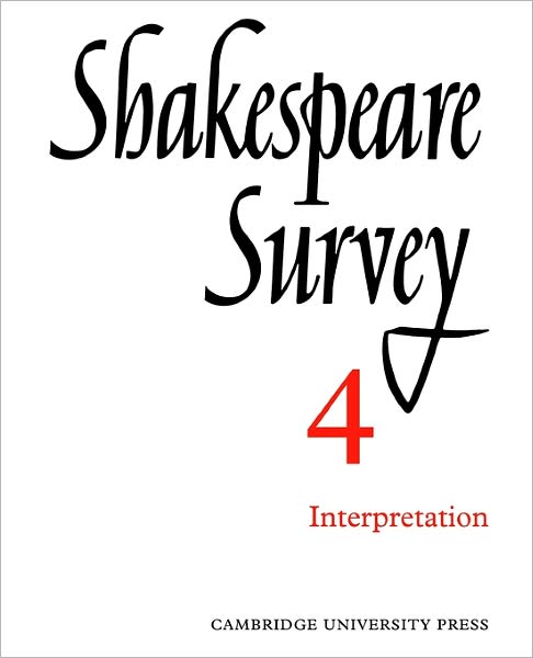 Shakespeare Survey - Shakespeare Survey Paperback Set - Allardyce Nicoll - Books - Cambridge University Press - 9780521523783 - November 28, 2002