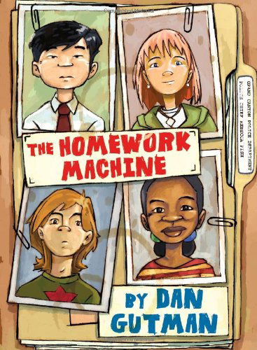 The Homework Machine - Dan Gutman - Książki - Simon & Schuster Books for Young Readers - 9780689876783 - 1 marca 2006