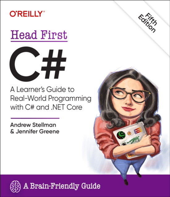 Cover for Andrew Stellman · Head First C#: A Learner's Guide to Real-World Programming with C# and .Net (Paperback Bog) [5th edition] (2024)