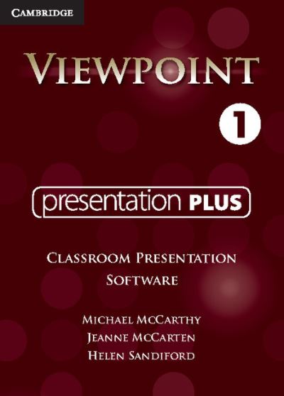 Viewpoint Level 1 Presentation Plus - Viewpoint - Michael McCarthy - Game - Cambridge University Press - 9781107629783 - June 16, 2013