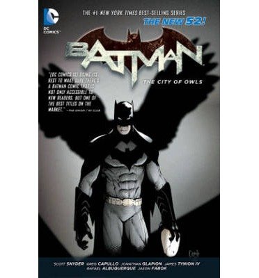 Cover for Scott Snyder · Batman Vol. 2: The City of Owls (The New 52) (Paperback Book) (2013)