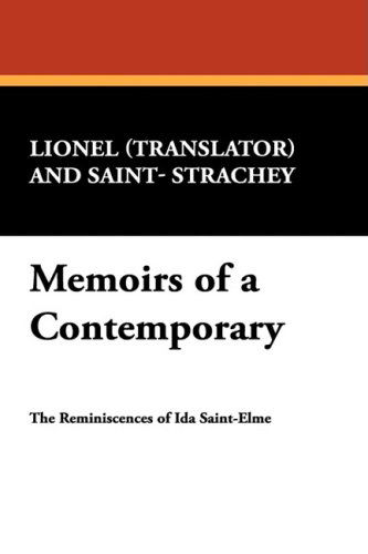 Cover for Ida Saint-elme · Memoirs of a Contemporary (Paperback Book) (2025)