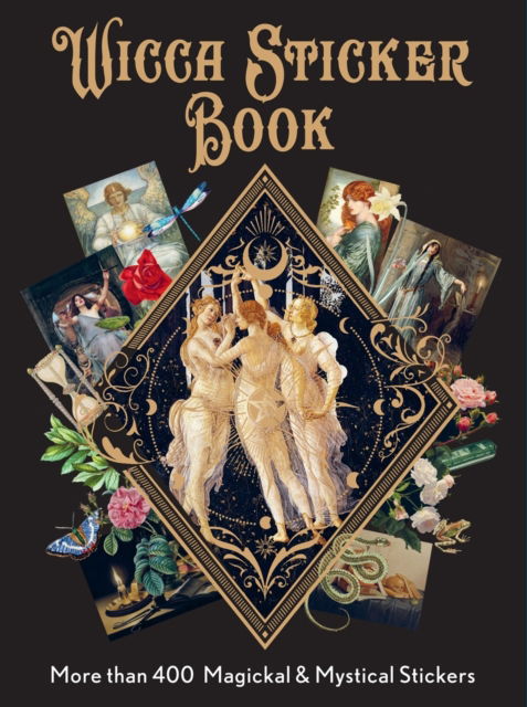 Cover for Union Square &amp; Co · Wicca Sticker Book: More than 400 Magickal &amp; Mystical Stickers - The Modern-Day Witch (Paperback Book) (2024)